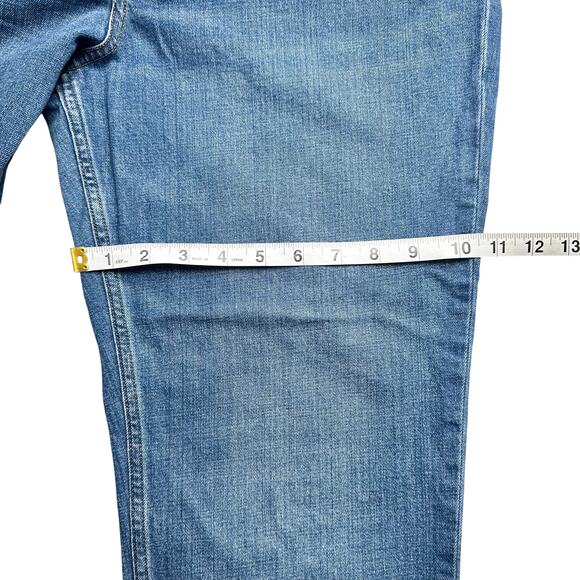 A&F | Women | The Ankle Straight Ultra High Rise Curve Love Denim Jeans | Sz 31 - Picture 6 of 16